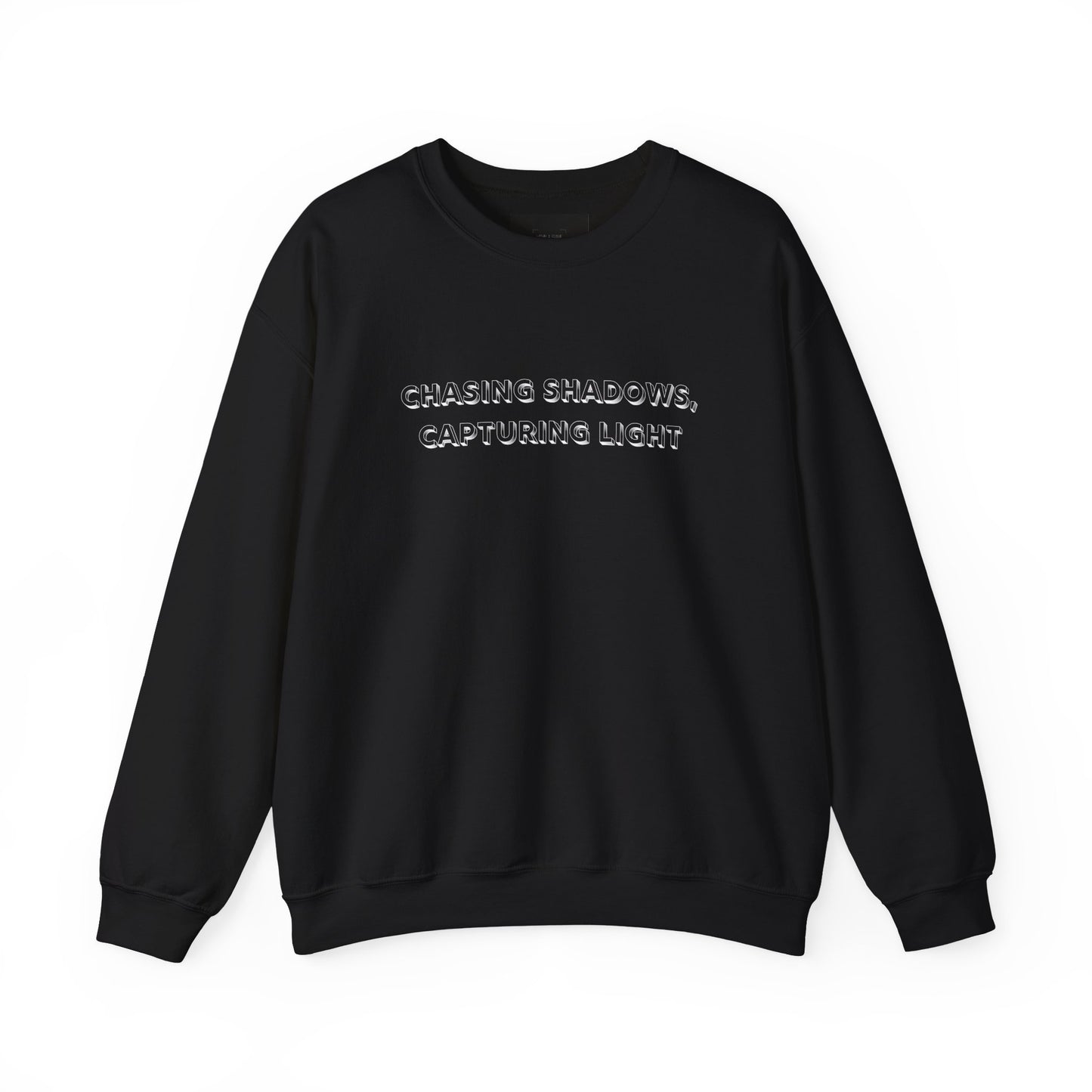 "Chasing Shadows, Capturing Light" Gaffer Sweatshirt