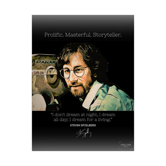 Steven Spielberg Matte Poster