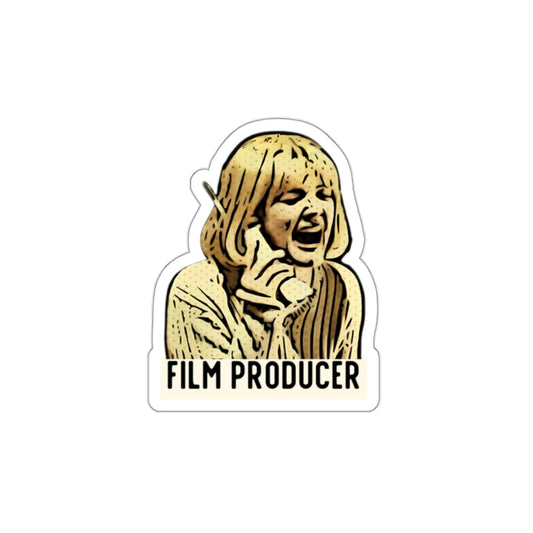 "Film Producer" Kiss-Cut Sticker