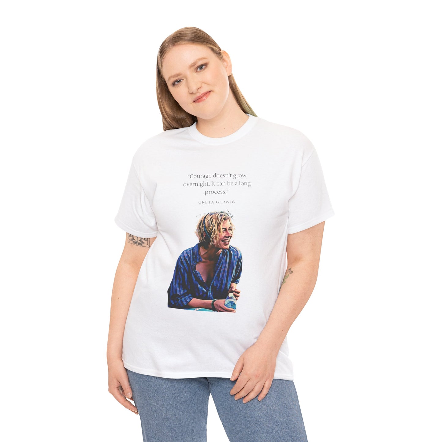 Gerwig Quote Heavy Cotton Tee