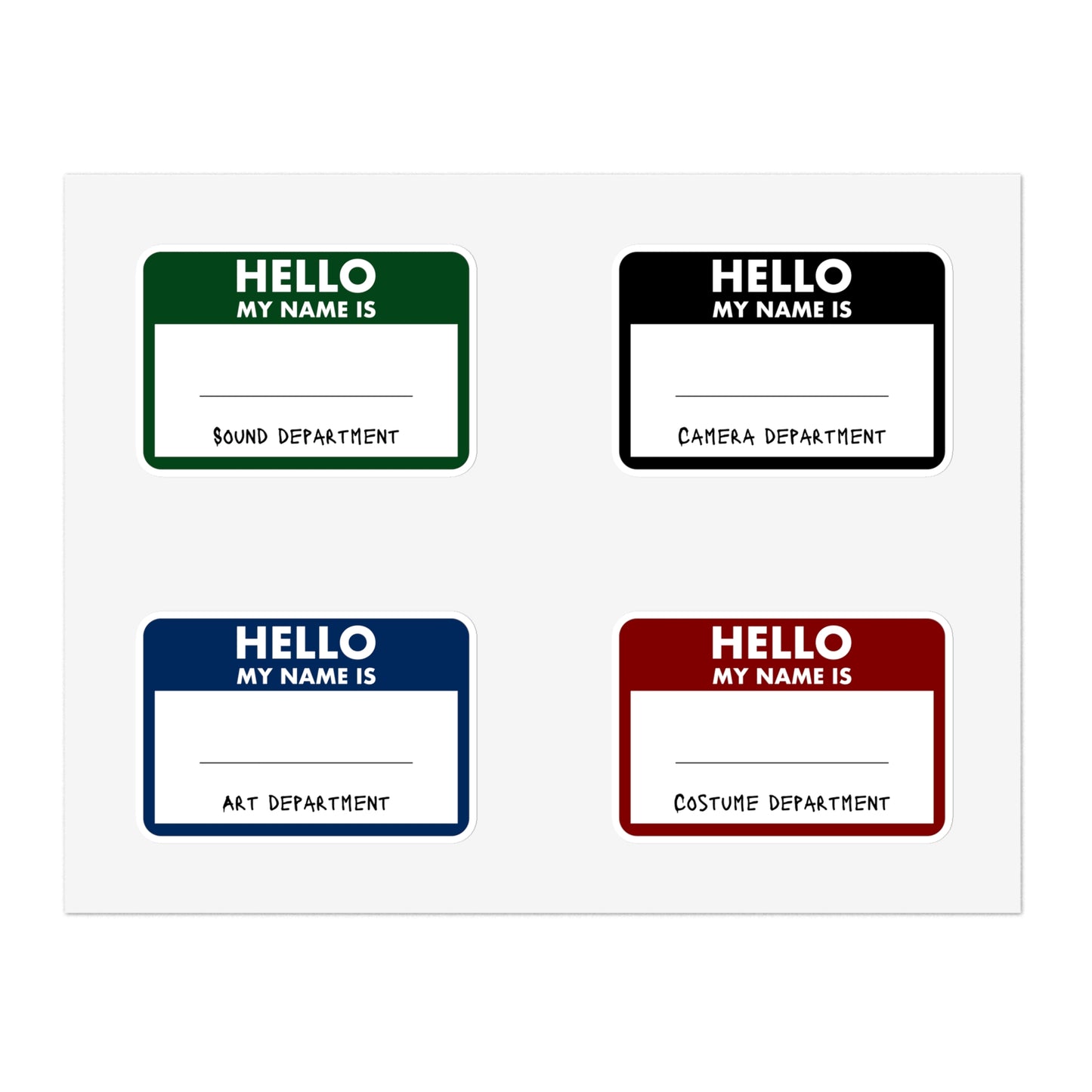 Department Name Tags (Bundle #1)