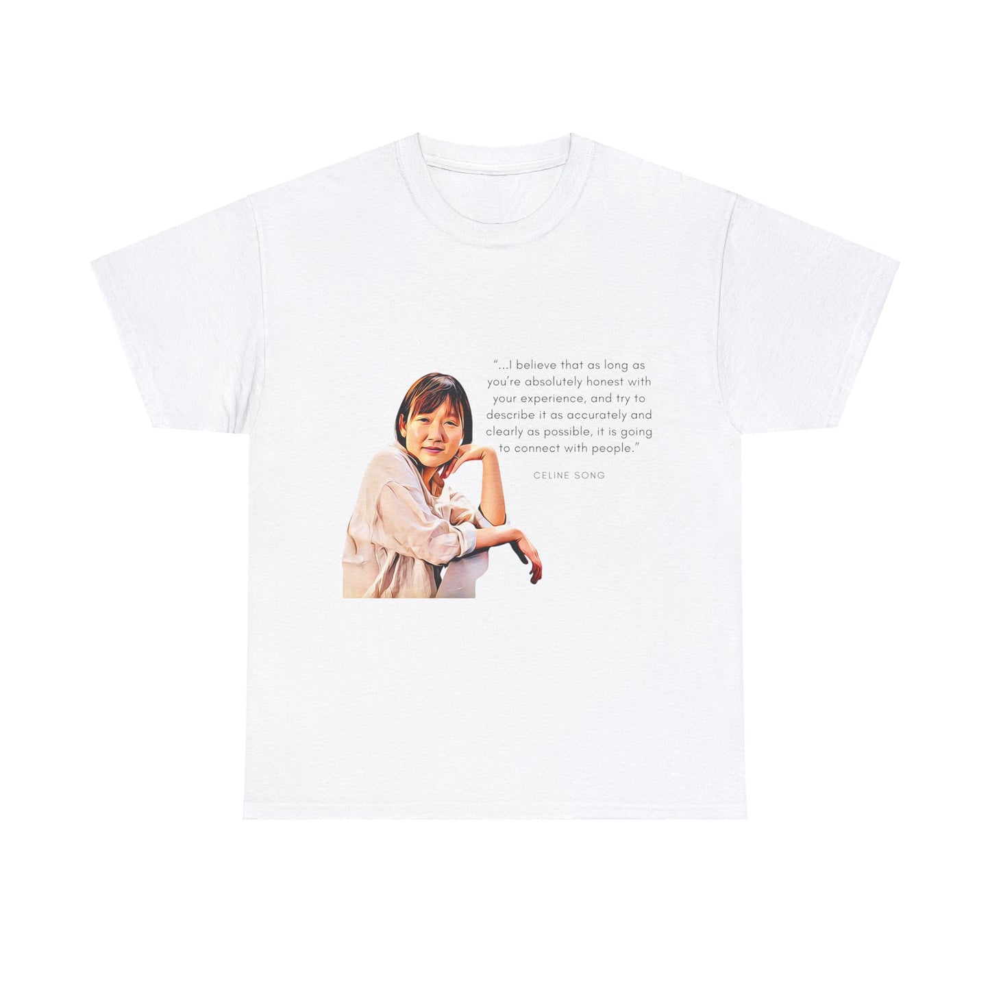 Song Quote Heavy Cotton Tee