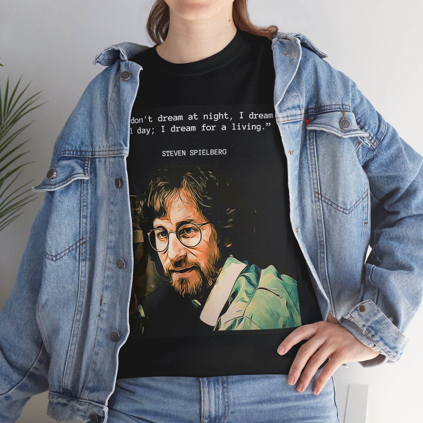 Spielberg Quote Heavy Cotton Tee