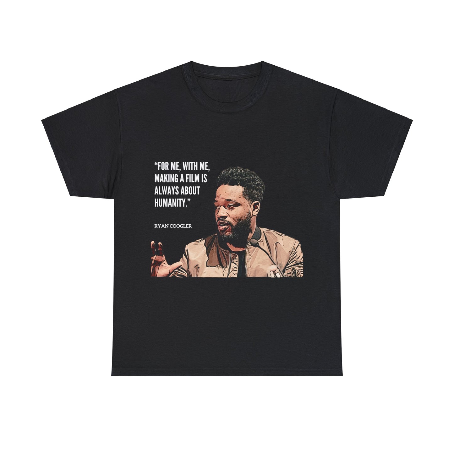 Coogler Quote Heavy Cotton Tee