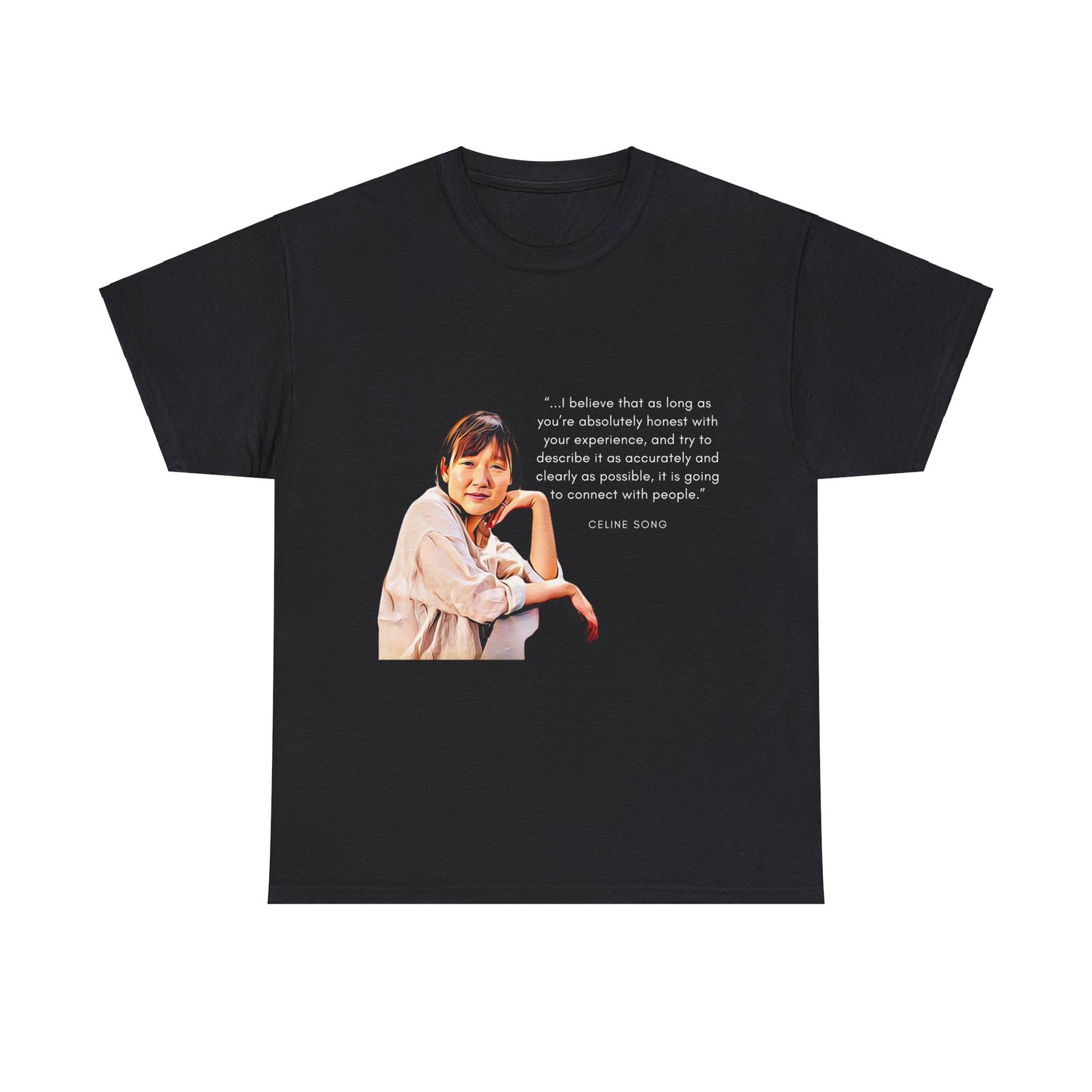 Song Quote Heavy Cotton Tee