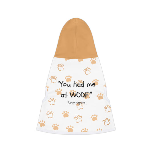 "Puppy Maguire" Quote Pet Hoodie