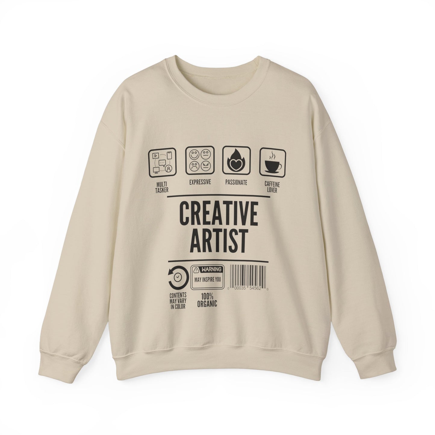 "Creative Artist" Crewneck Sweatshirt