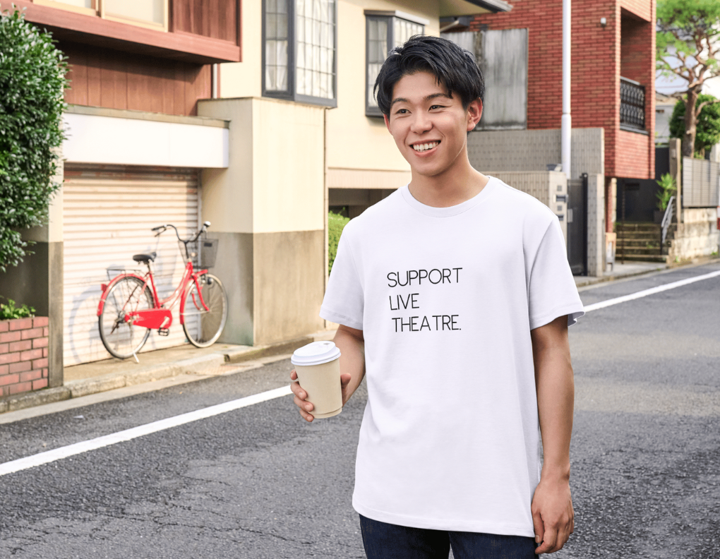 "Support Live Theatre" Cotton Tee